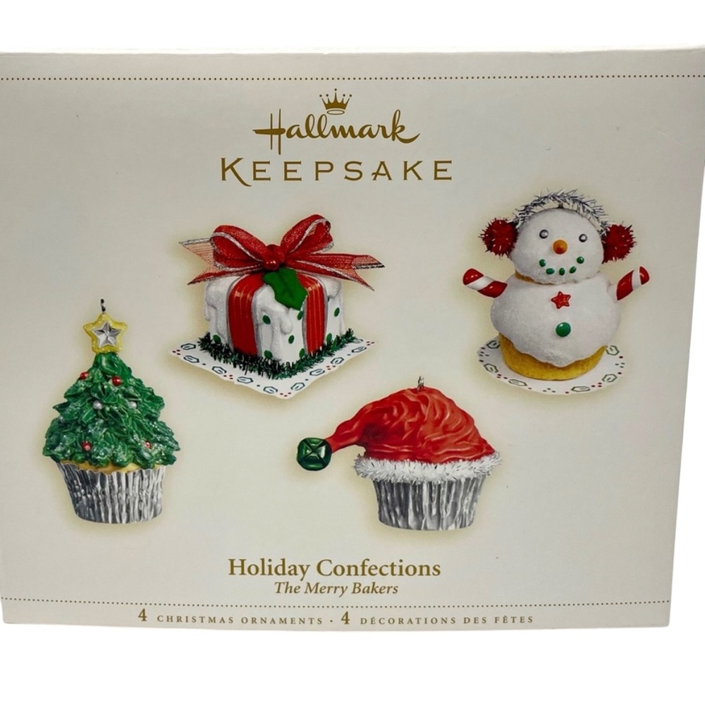 Hallmark Keepsake Christmas Ornament Set Holiday Confections The Merry Bakers